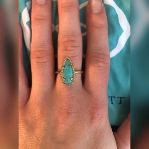 Kendra Scott Turquoise Arrowhead Ring